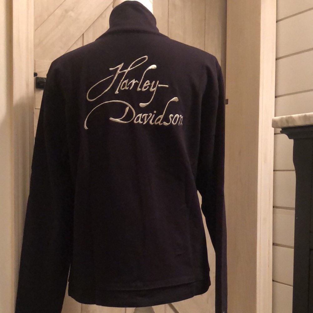 Sharp Harley- Davidson zip up swetashirt. Size- XL